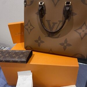 Authentic LV purse & LV wallet